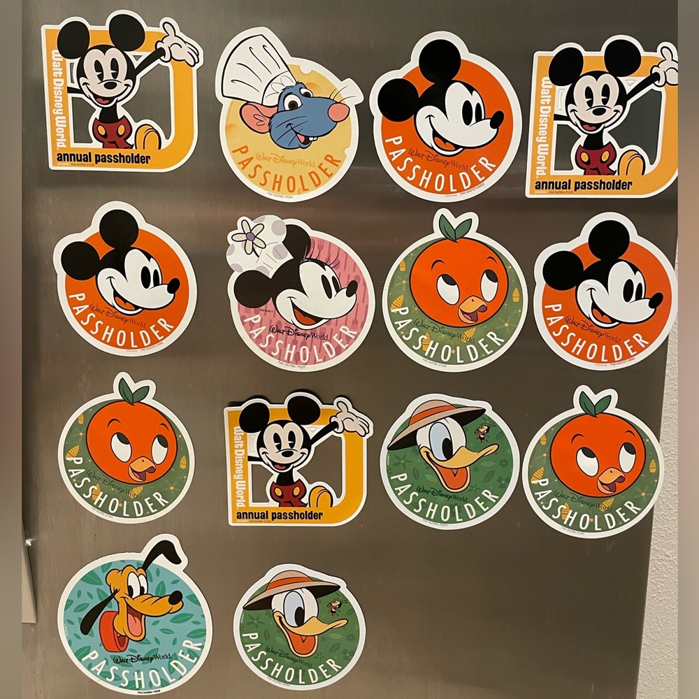 Disney Pass-holder Magnets!